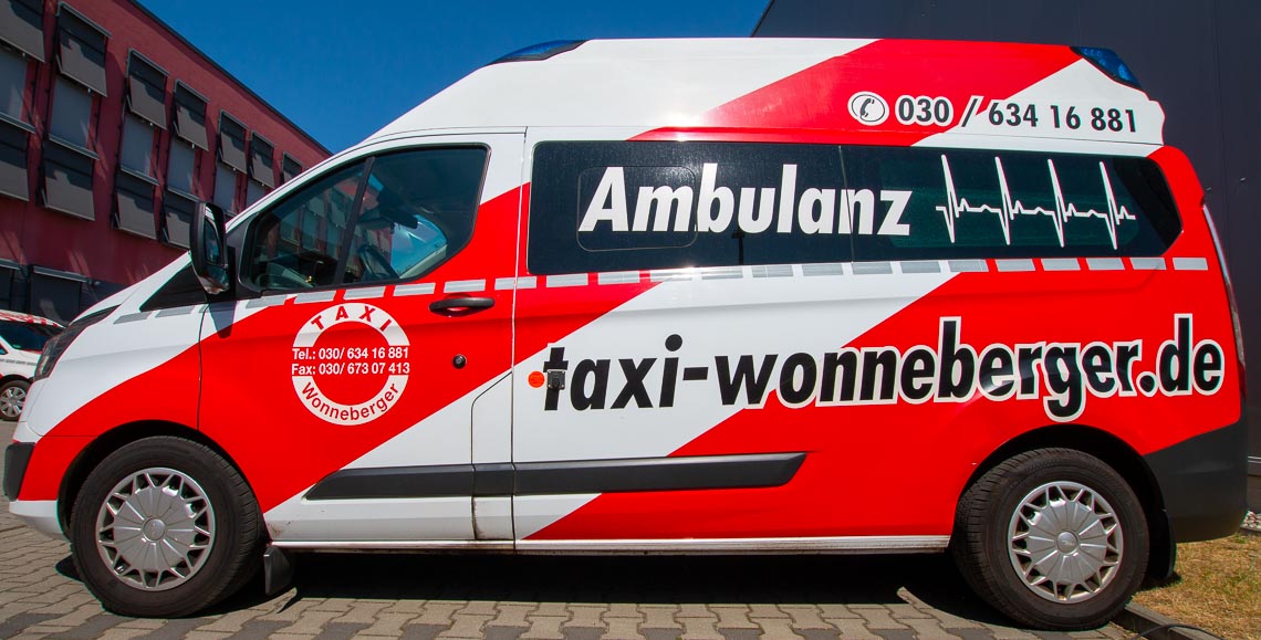Rote Flotte Taxi Wonneberger